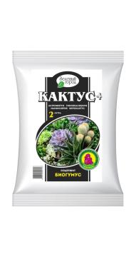 Почвогрунт на основе биогумуса "Кактус  2л (в уп-20шт) (Зеленый город)