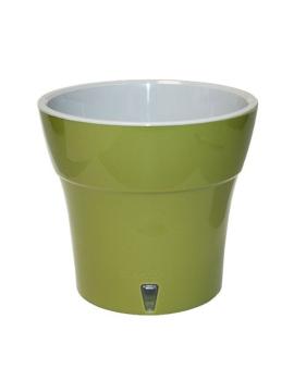 Горшок "ДАЛИ" (3,5л)  оливковый-серый