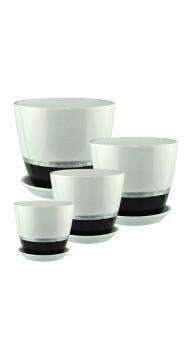 Бутон  эстет сер/черн 15см РС154