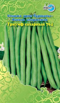 Фасоль спаржевая Триумф сахарный 764 Инвент-ПлюсТұқымдар Сахарный Триумф  Бұршағы