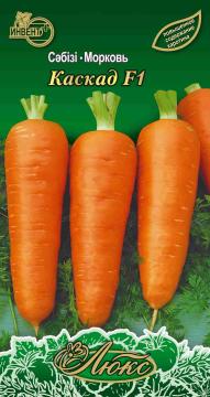 Морковь Каскад F1 Инвент-плюс Тұқымдар Каскад F1 Сәбізі  / Люкс Сериясы
