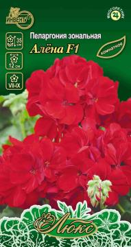 ЦВ Комн Пеларгония зональная Алёна F1 Инвент-ПлюсТұқымдар Алёна F1 Зоналық пеларгониясы 