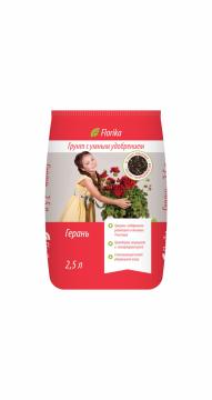 Грунт Флорика "Герань" (2,5л) (Лама)
