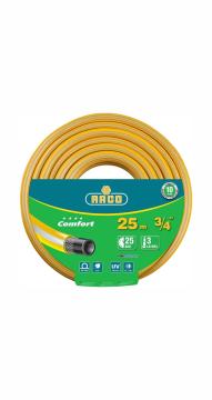Шланг RACO  COMFORT поливочный,25атм,армированный,3-х слойный,3/4*25м 40303-3/4-25м