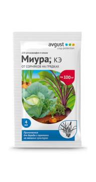 Миура 4 мл (200шт) от сорняков на грядках