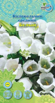 ЦВ Колокольчик Средний белый Инвент-ПлюсТұқымдар Белый Қоныраугүл орташа