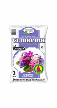 Почвогрунт на основе биогумуса "Сенполия" 2л (в уп-20шт) (Зеленый город)