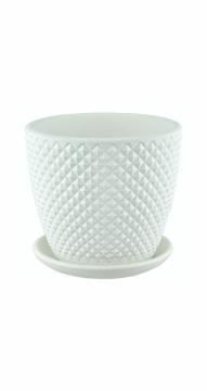 Бутон Грань бел №3 d17см