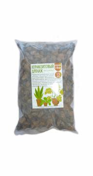 Керамзитовый дренаж 1,5л,фракция 5-10 мм ЭКОНОМ ИНВЕНТ