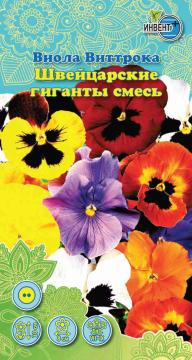 ЦВ Виола Виттрока Швейцарские гиганты смесь Инвент-ПлюсТұқымдар  Швейцарские Гиганты Қоспа Виола 