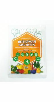 Янтарная кислота (10гр) (БХТ)