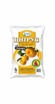 Почвогрунт на основе биогумуса "Цитрус" 4л (в уп-10шт) (Зеленый город)